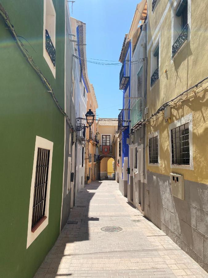 Acogedor Piso Planta Baja En El Casco Antiguo. Leilighet Villajoyosa Eksteriør bilde